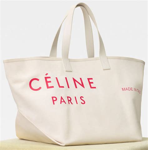 celine made in tote bag size|Celine denim bag.